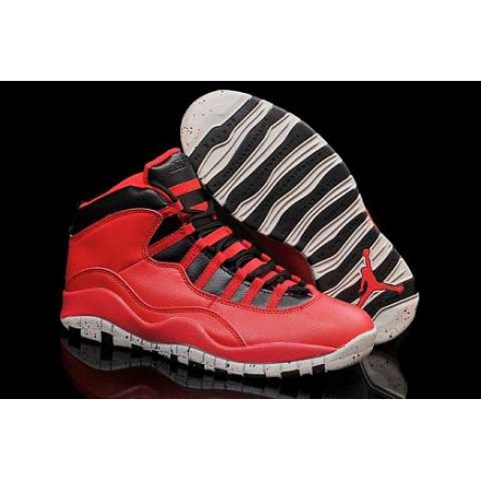 Air Jordan 10 Retro red/black-white