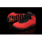 Air Jordan 10 retro red/black A.A.A