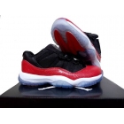 Air Jordan 11 retro low red/black A.A.A