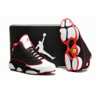 Air Jordan 13 Retro black/white-red A.A.A