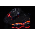 Air Jordan 8 Retro Men Shoes black/orange-royal AAAA