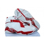 Air Jordan 8 Retro white/red-grey