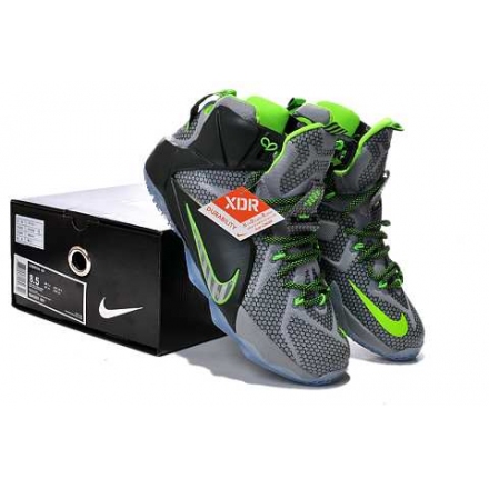 Nike Lebron XII grey/lt.green/black