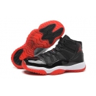 Middle Kid Air Jordan 11 shoes black/red